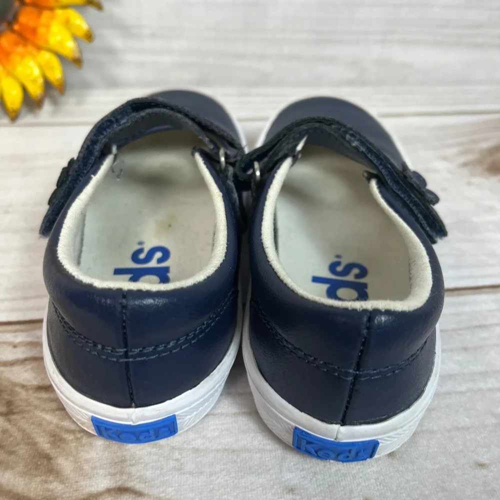 Keds Ella Mary Jane Navy Blue Girls Shoes Size 11.5 School